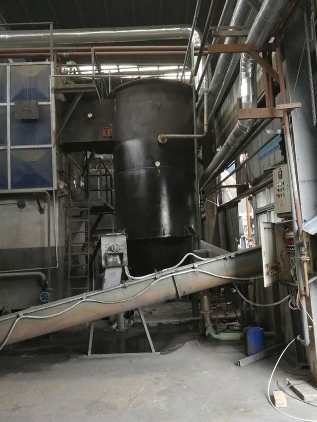 湖北金伟化工有限公司锅炉烟道降温管式换热器